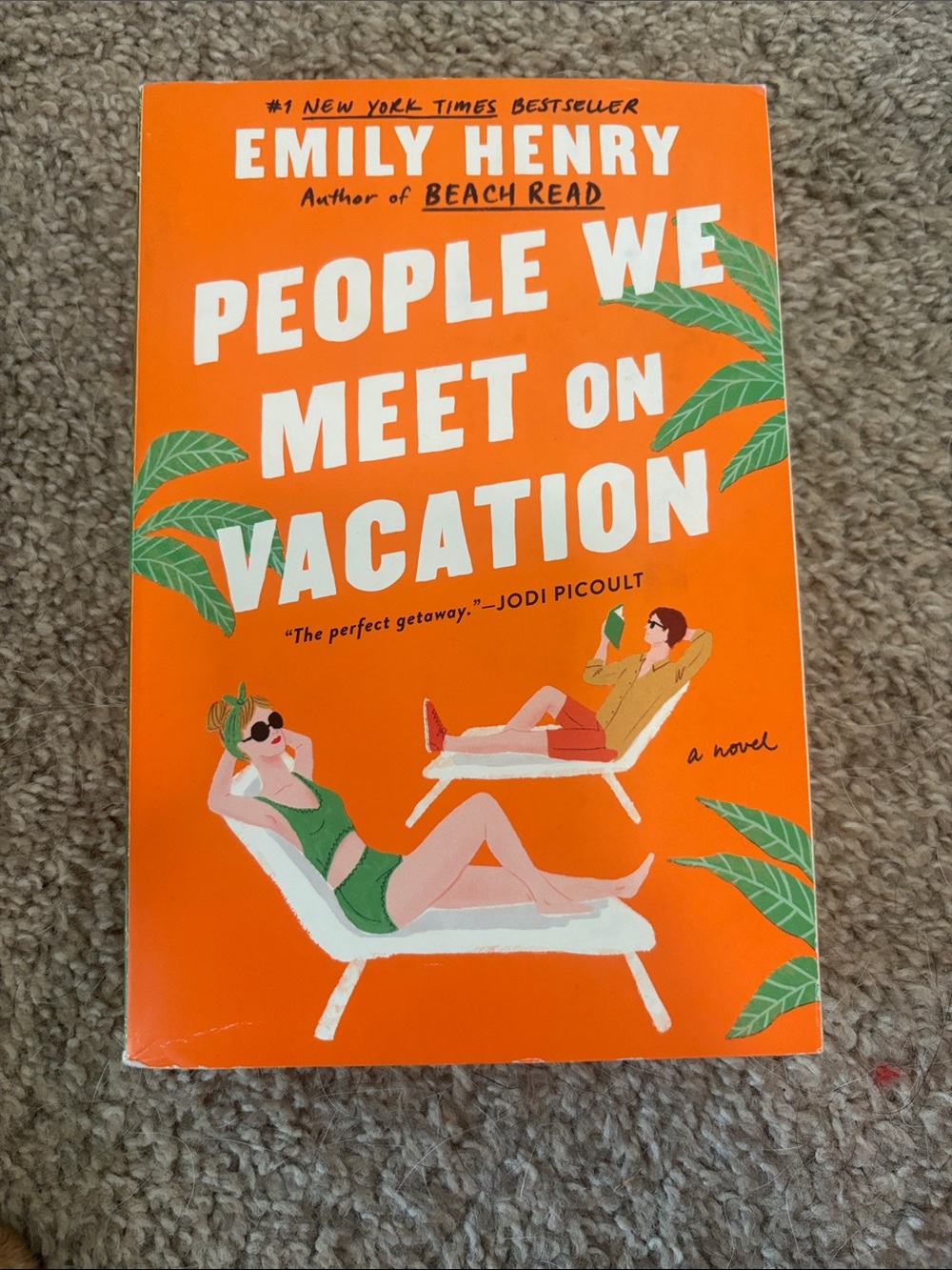 People We Meet On Vacation - Orange Cover